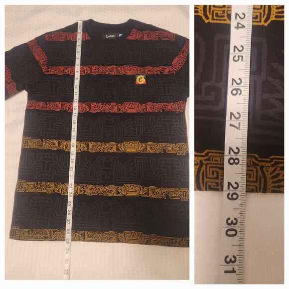 Cookies Clothing Co. New Aztec Design T-shirt, NWT Short Sleeve, size Medium - Picture 6 of 9